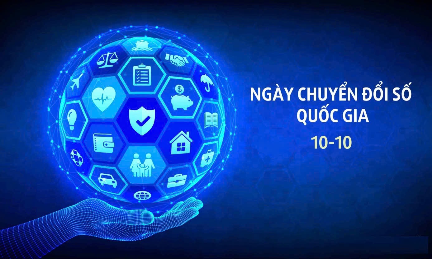 HƯỞNG ỨNG NGÀY CHUYỂN ĐỔI SỐ QUỐC GIA 10/10: CHUYỂN ĐỔI SỐ NHANH HƠN, HIỆU QUẢ HƠN, GẦN DÂN HƠN!