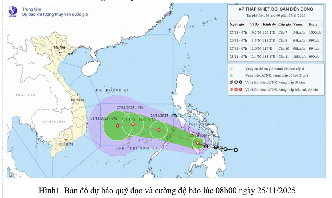 Chủ động ứng phó với áp thấp nhiệt đới, bão gần biển Đông